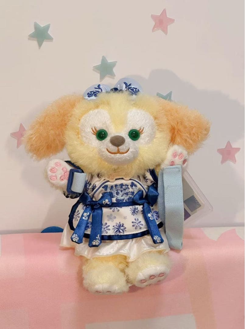 【セール】上海ディズニー　リズム　トイスケルトン入り　リーナベルぬいぐるみS