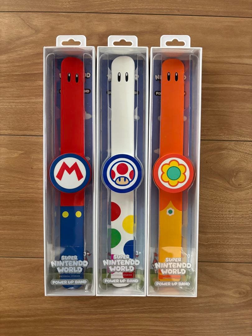 USJ ユニバ スーパーニンテンドーワールド パワーアップバンド３本セット
