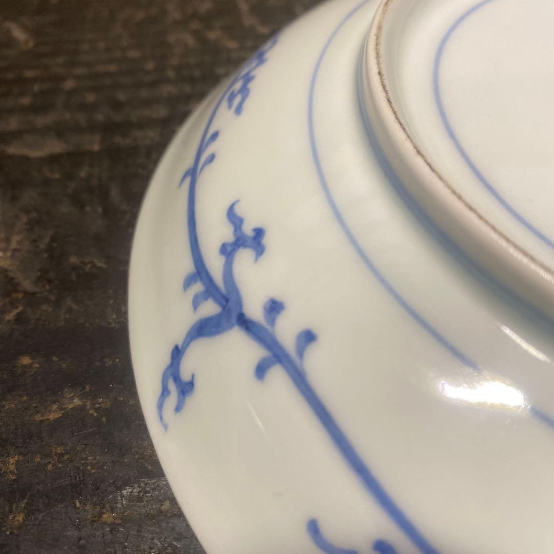 色絵松竹梅6寸皿5枚セット