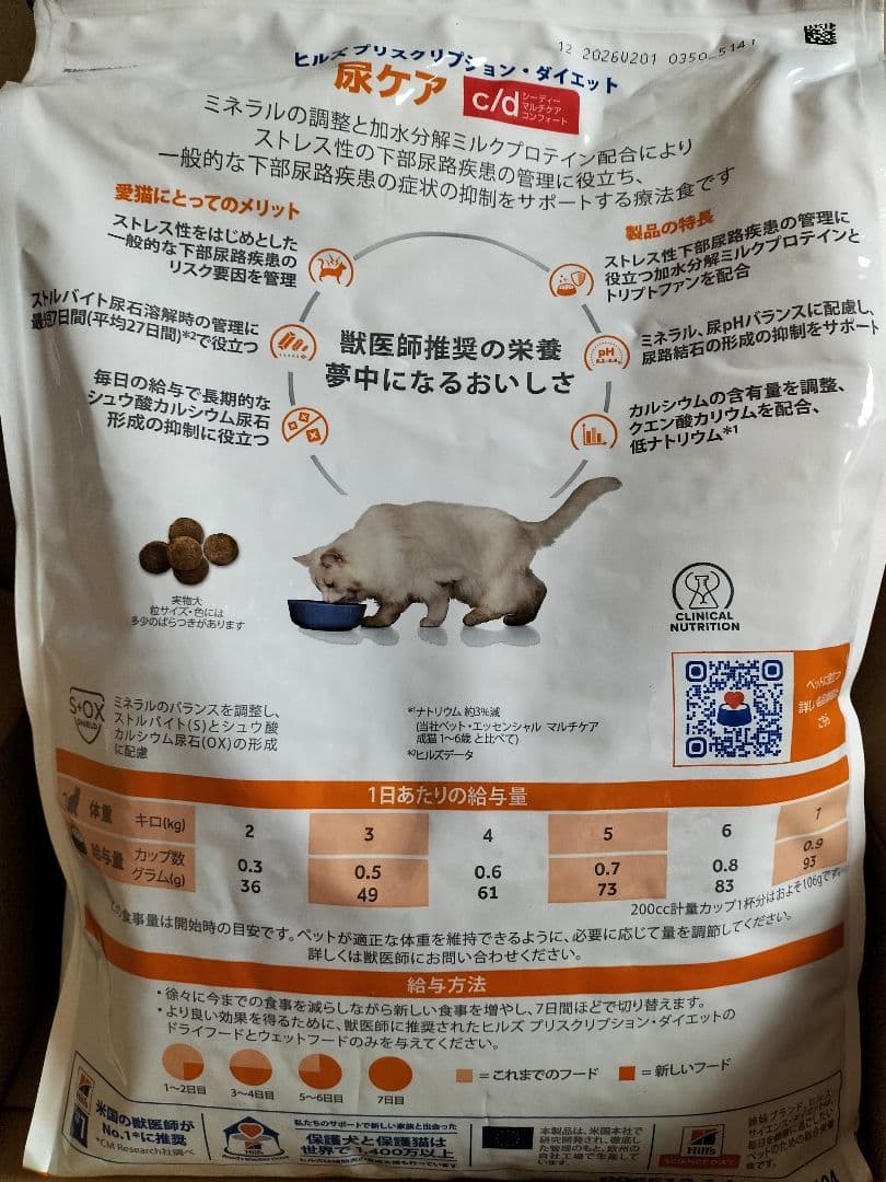 Hill's c/d 尿ケア 4kg(ウェット缶のおまけ付き)