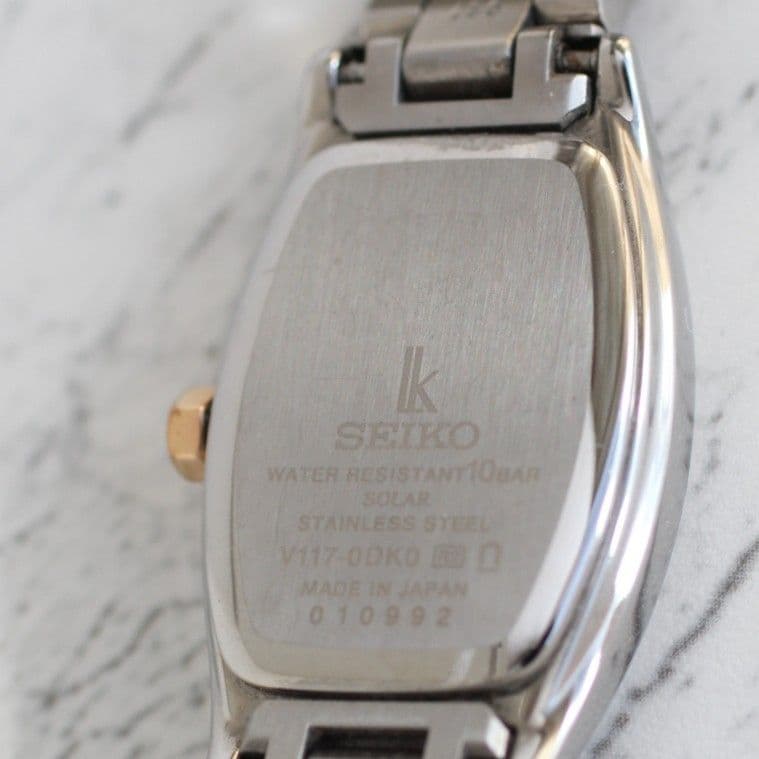稼働品 セイコールキアSEIKO LUKIA 腕時計V117-ODKO
