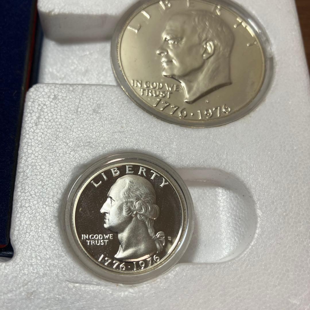 アメリカ　200周年　記念硬貨　銀貨　slv400 貨幣セット　アメリカドル