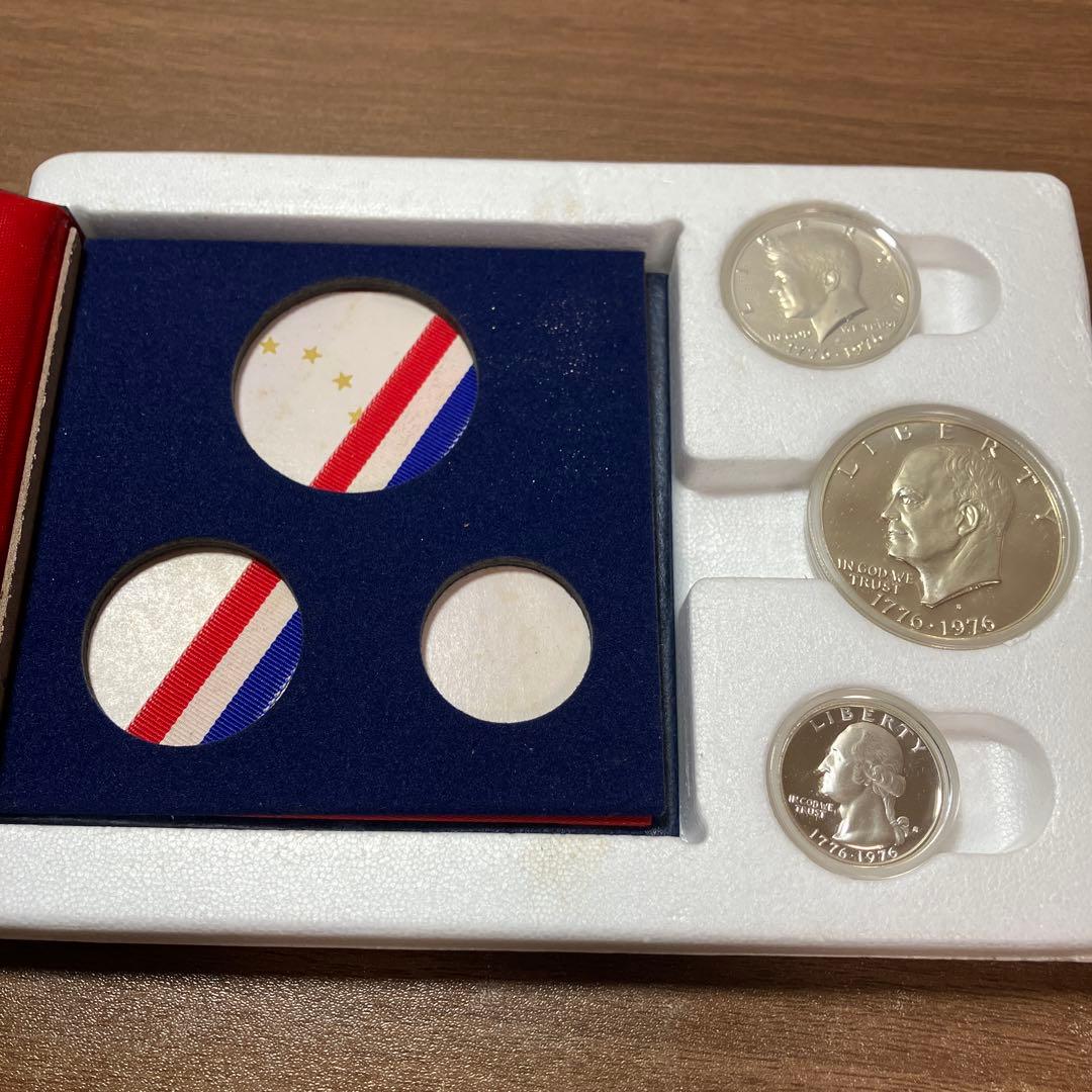 アメリカ　200周年　記念硬貨　銀貨　slv400 貨幣セット　アメリカドル