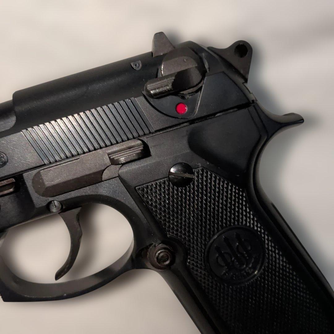 WA ベレッタM92FS　固定スライドガスガン　マガジン多数　ポーチ付き