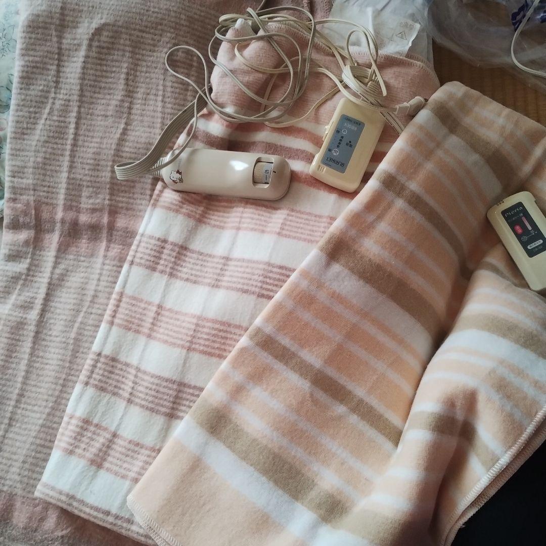 電気毛布 3点セット ホットカーペット