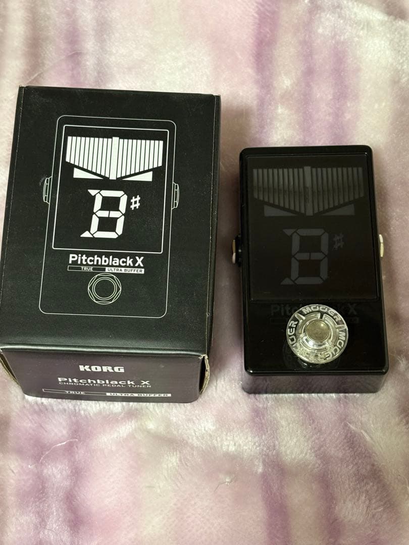 KORG Pitchblack X ギターチューナー 美品