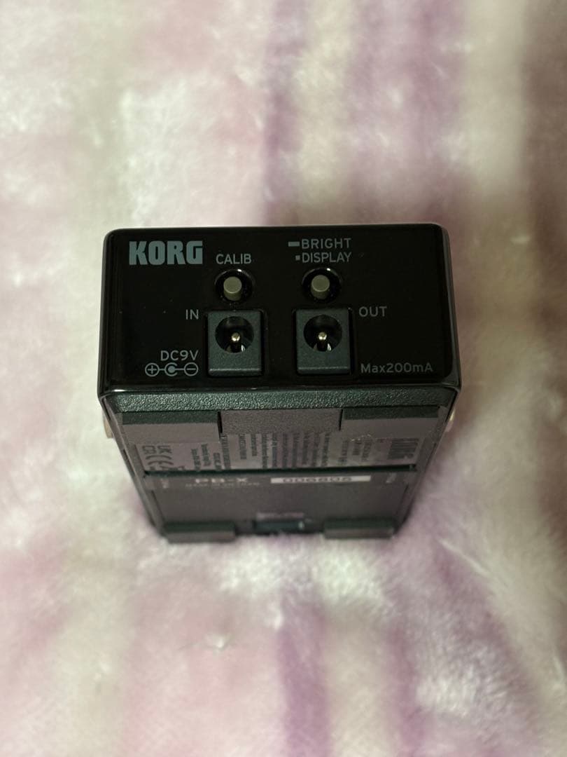 KORG Pitchblack X ギターチューナー 美品