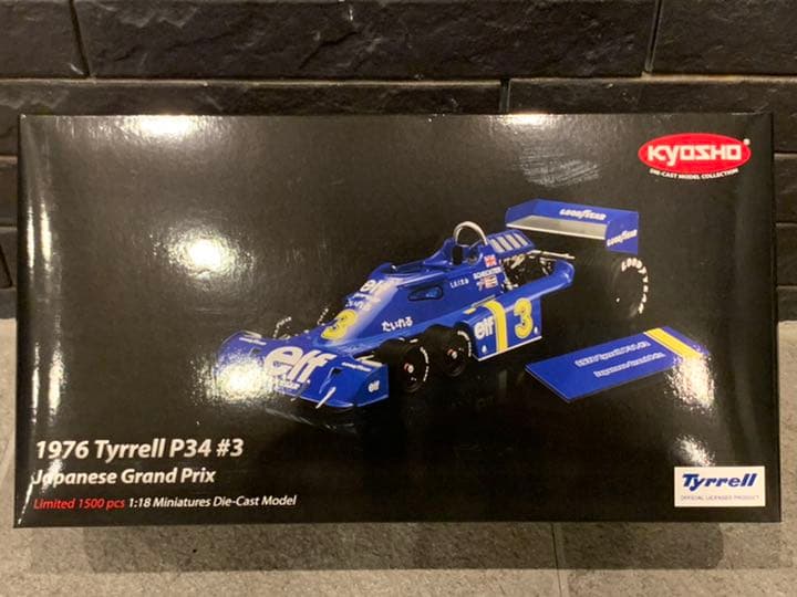 京商 TYRRELL ティレルP34 #3 1976 JAPAN GP (レア)