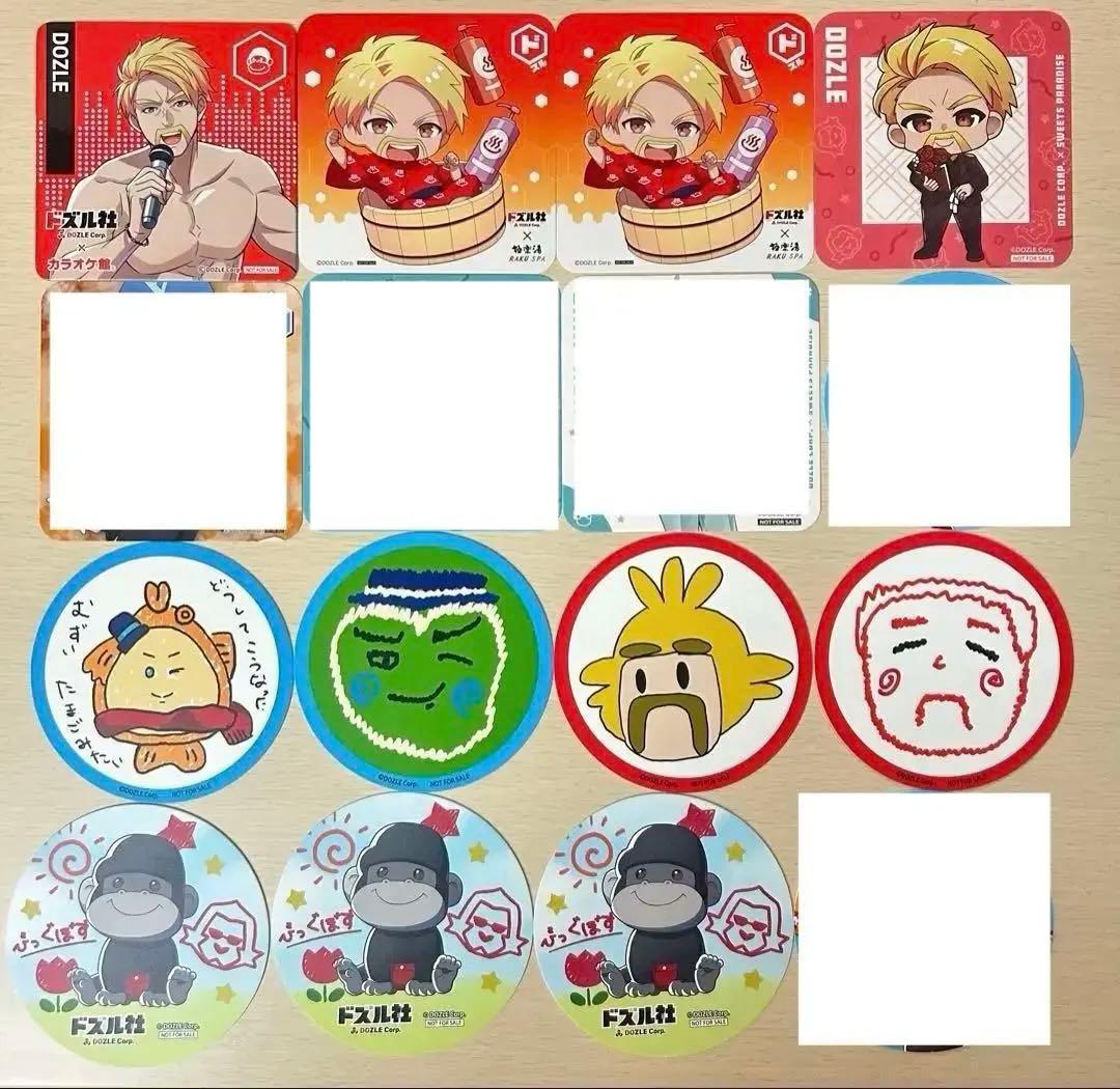 ドズル社 コースター ドズル ぼんじゅうる おらふくん おおはらMEN