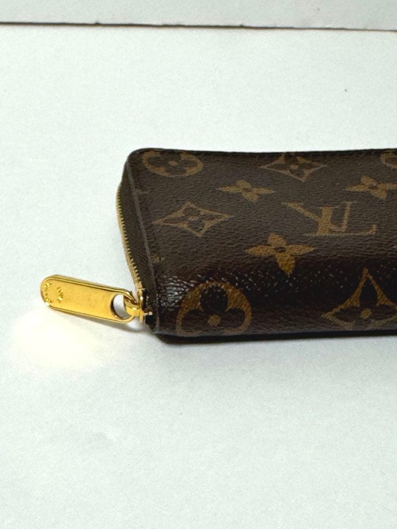 ルイヴィトン モノグラム ジッピーウォレット パース ケース 美品