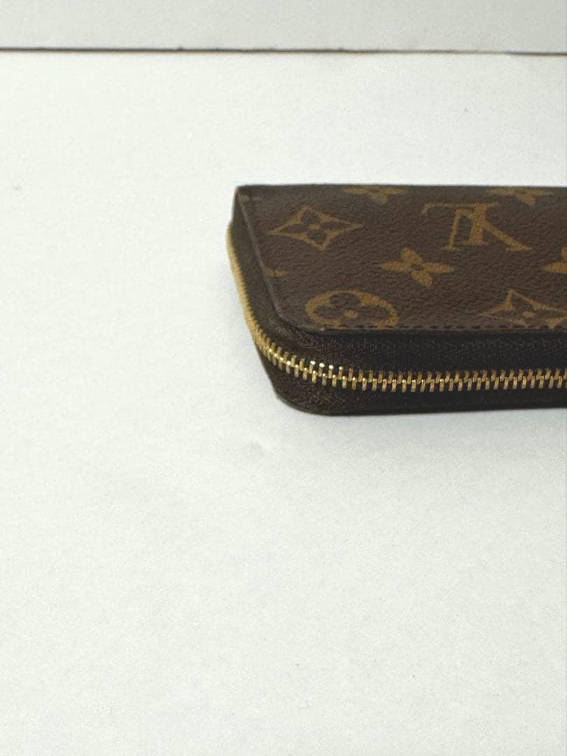 ルイヴィトン モノグラム ジッピーウォレット パース ケース 美品
