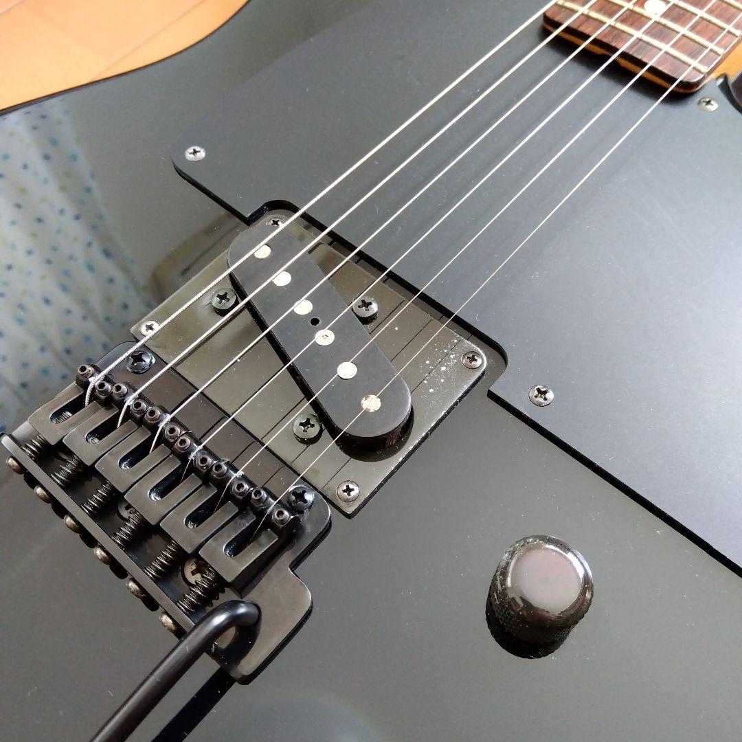 ビルローレンス　BT0R-55B　テレキャスター　日本製　ブラックラベル　シャケ