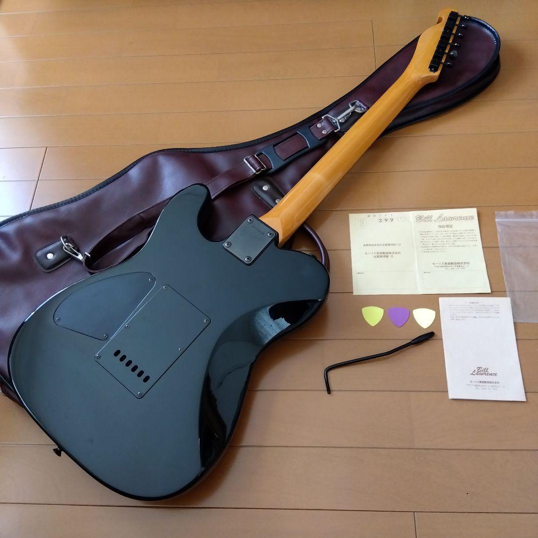 ビルローレンス　BT0R-55B　テレキャスター　日本製　ブラックラベル　シャケ