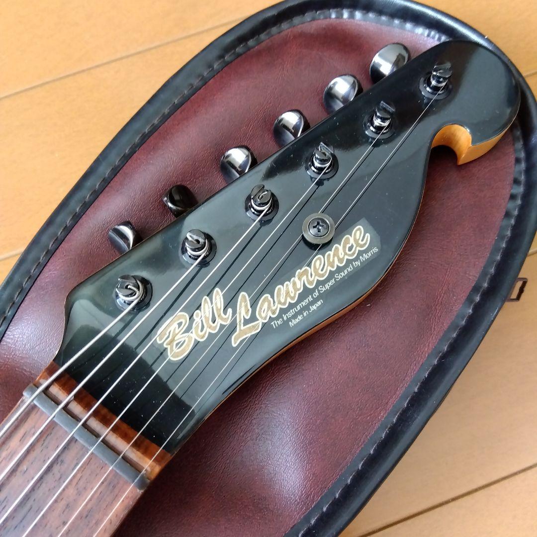 ビルローレンス　BT0R-55B　テレキャスター　日本製　ブラックラベル　シャケ