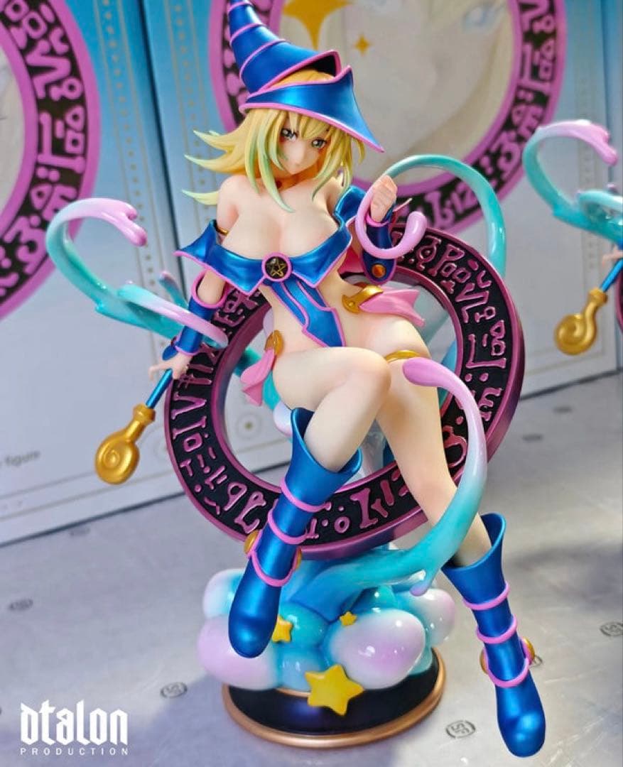 ☆ラス1 ブラックマジシャンガール フィギュア ガレージキット 遊戯王デュエマス