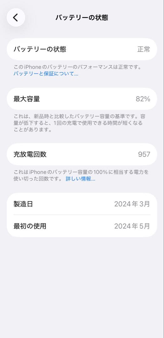 iPhone15 128GB ブラック MTMH3J/A SIMフリー