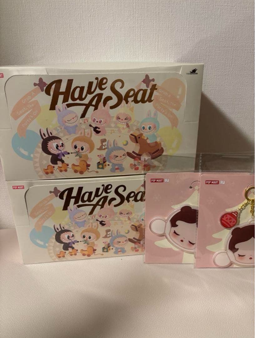 LABUBU THE MONSTERS Have a Seat ぬいぐるみ　2箱