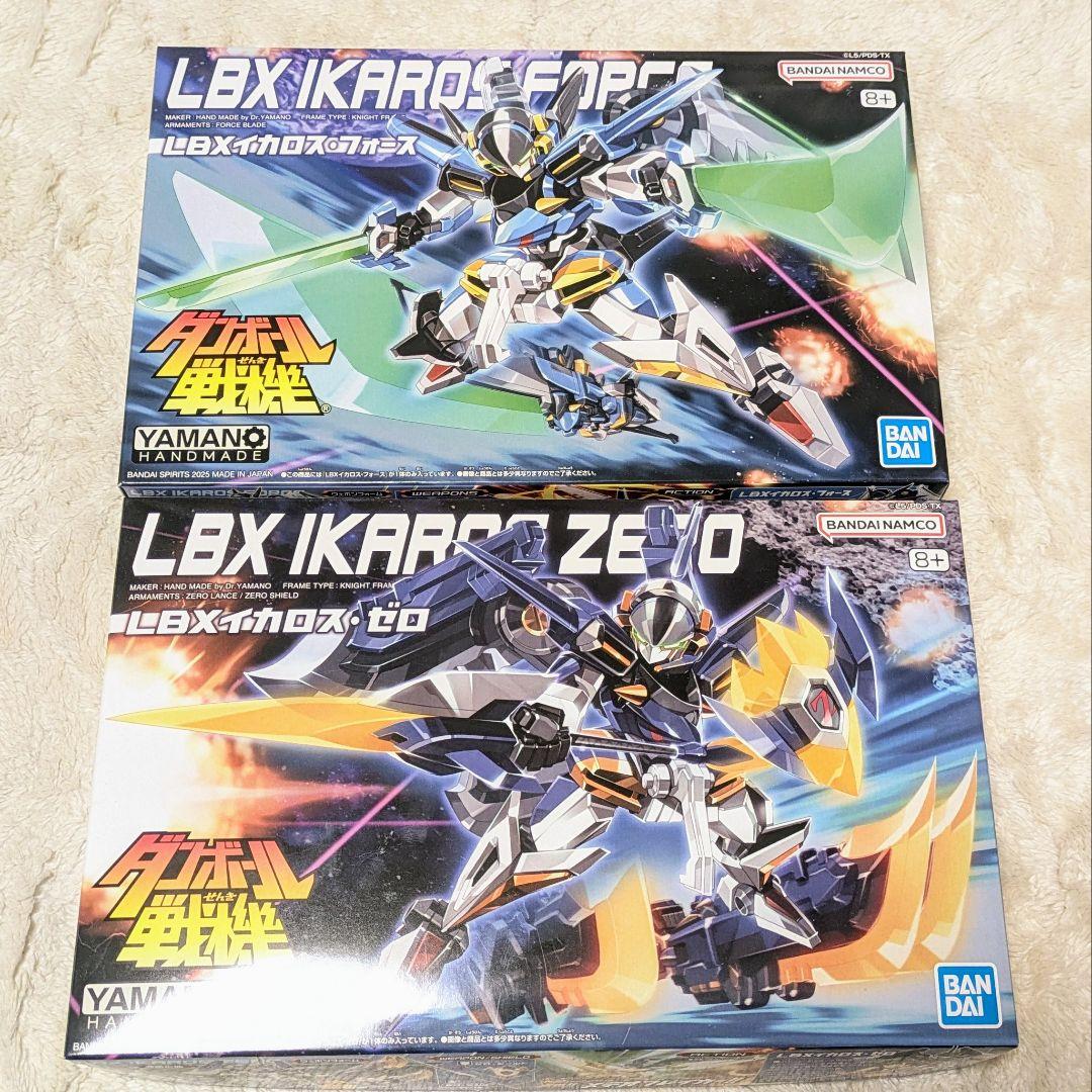 ダンボール戦機 イカロスゼロ イカロスフォース プラモデル