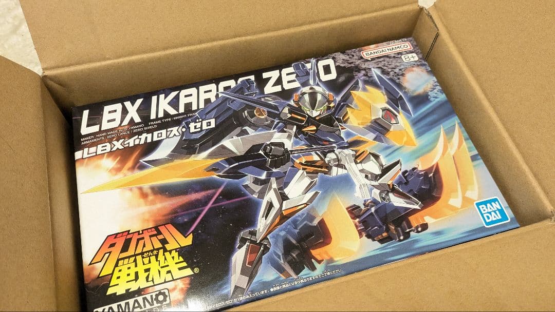 ダンボール戦機 イカロスゼロ イカロスフォース プラモデル