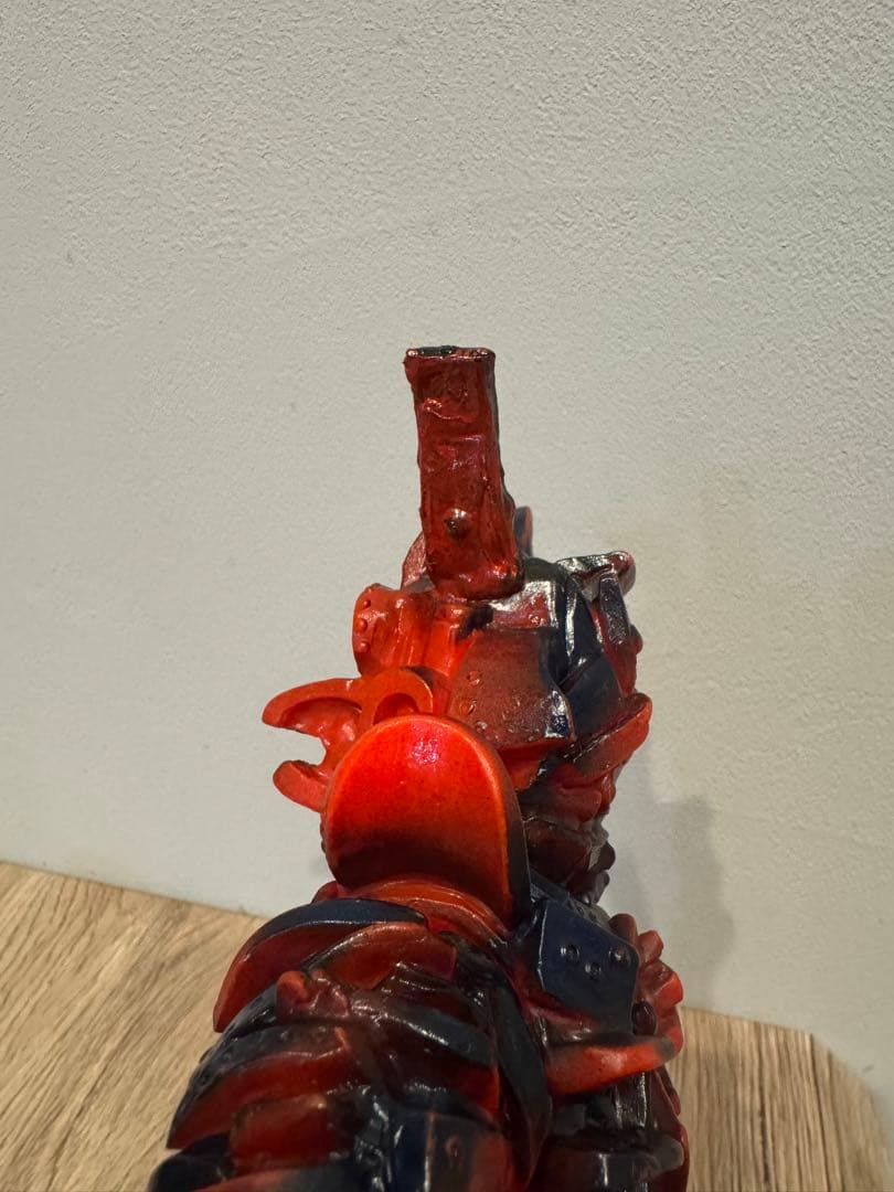 マルサン スタンダードサイズ ガルバン 230mm 赤成型ブルメタ【ジャンク】