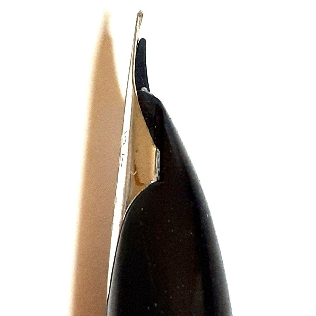 パイロット PILOT Elite 万年筆 ペン先14K-585刻印 全格子柄