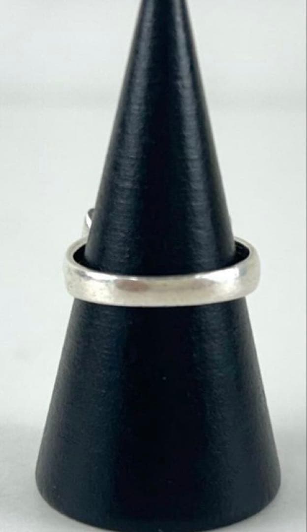 Tiffany リボンシルバー ゴールド リング　11号