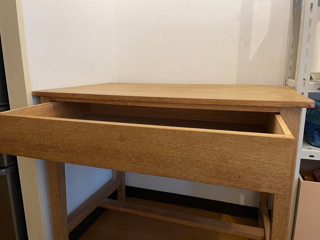木製テーブル 引き出し　アンティーク　ヴィンテージ　古道具　勉強机　作業台