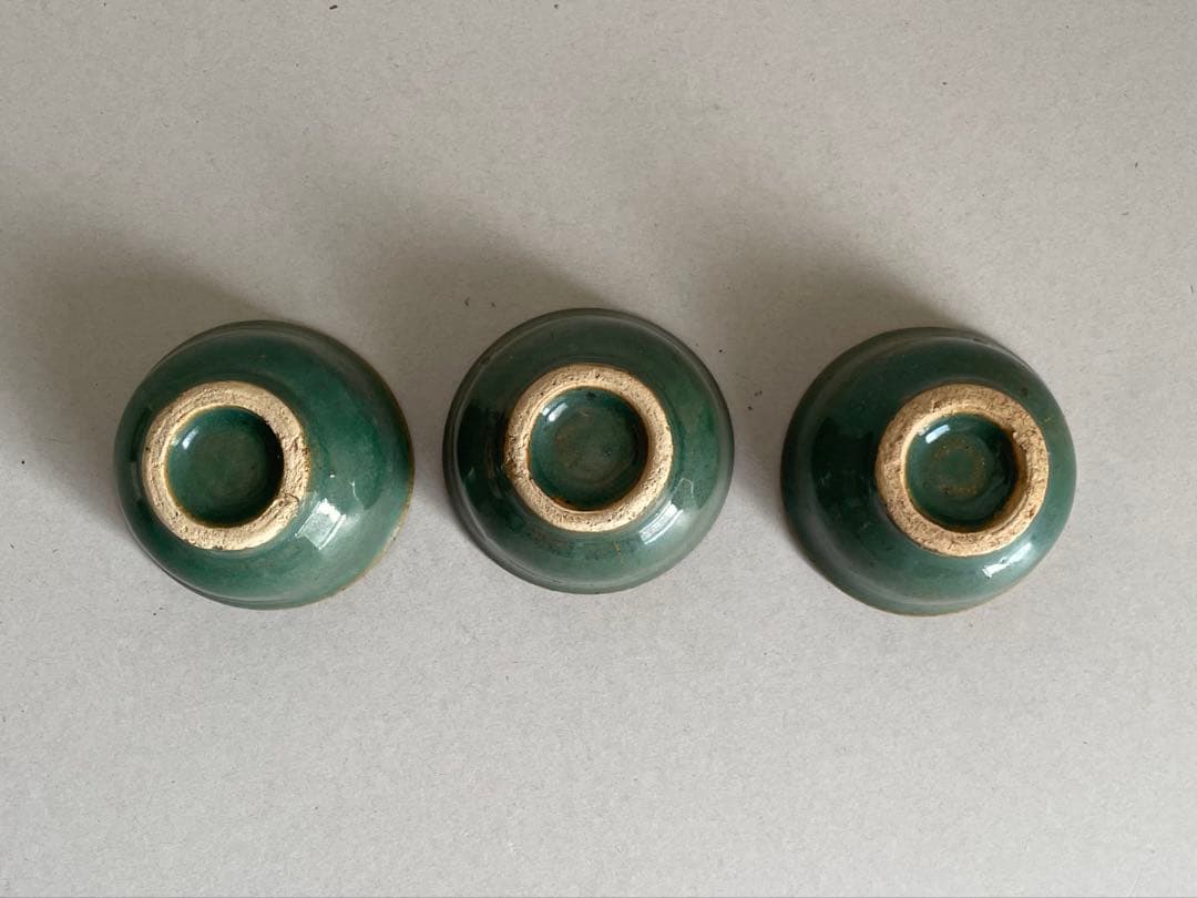 儀間常照 カラカラ おちょこ 豆皿 セット やちむん 焼物 沖縄 酒器 民藝