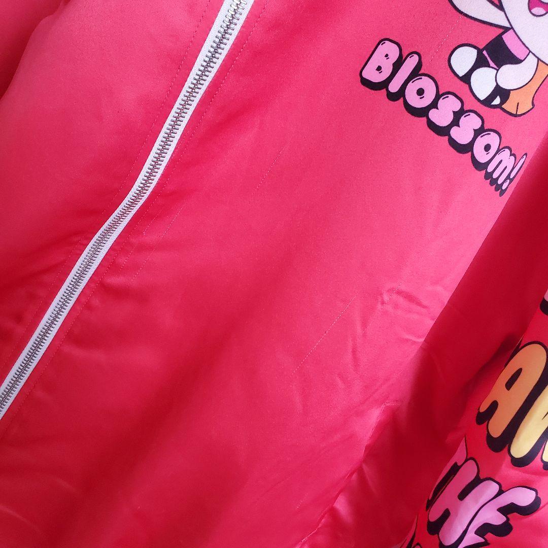 パワーパフガールズ　 アメコミ キャラクター ナイロンジャケット ブロッサム