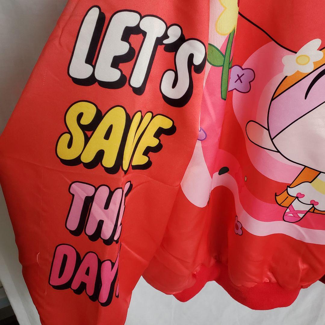 パワーパフガールズ　 アメコミ キャラクター ナイロンジャケット ブロッサム