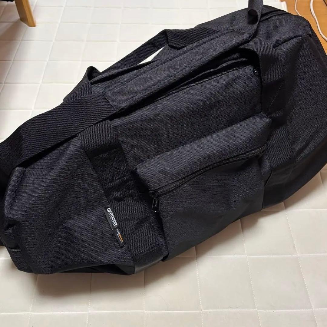 OUTDOOR CORDURAボストンバッグ 旅行バッグブラック