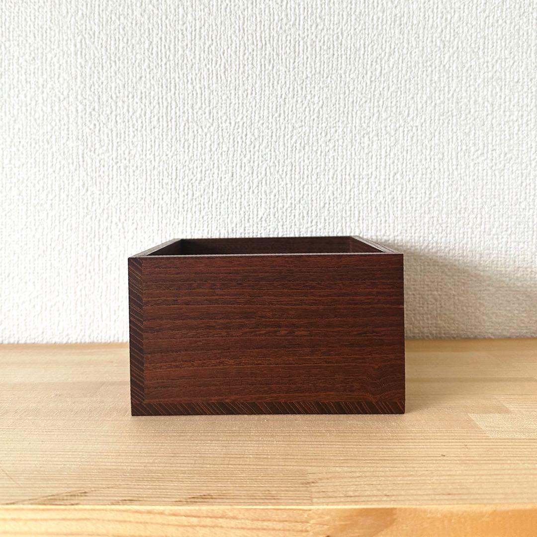 人間国宝 中川清司作 神代杉莨盆 茶道具 煙草盆