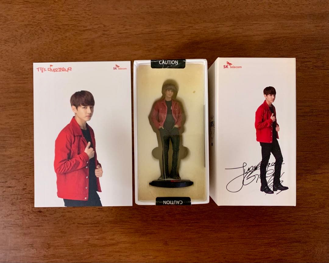 BTS 防弾少年団 SK telecom テレコム公式　フィギュア　ジョングク