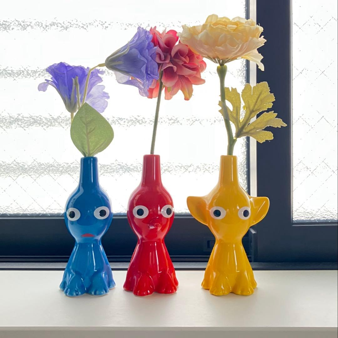 ニンテンドーストア ピクミン 一輪挿しセット