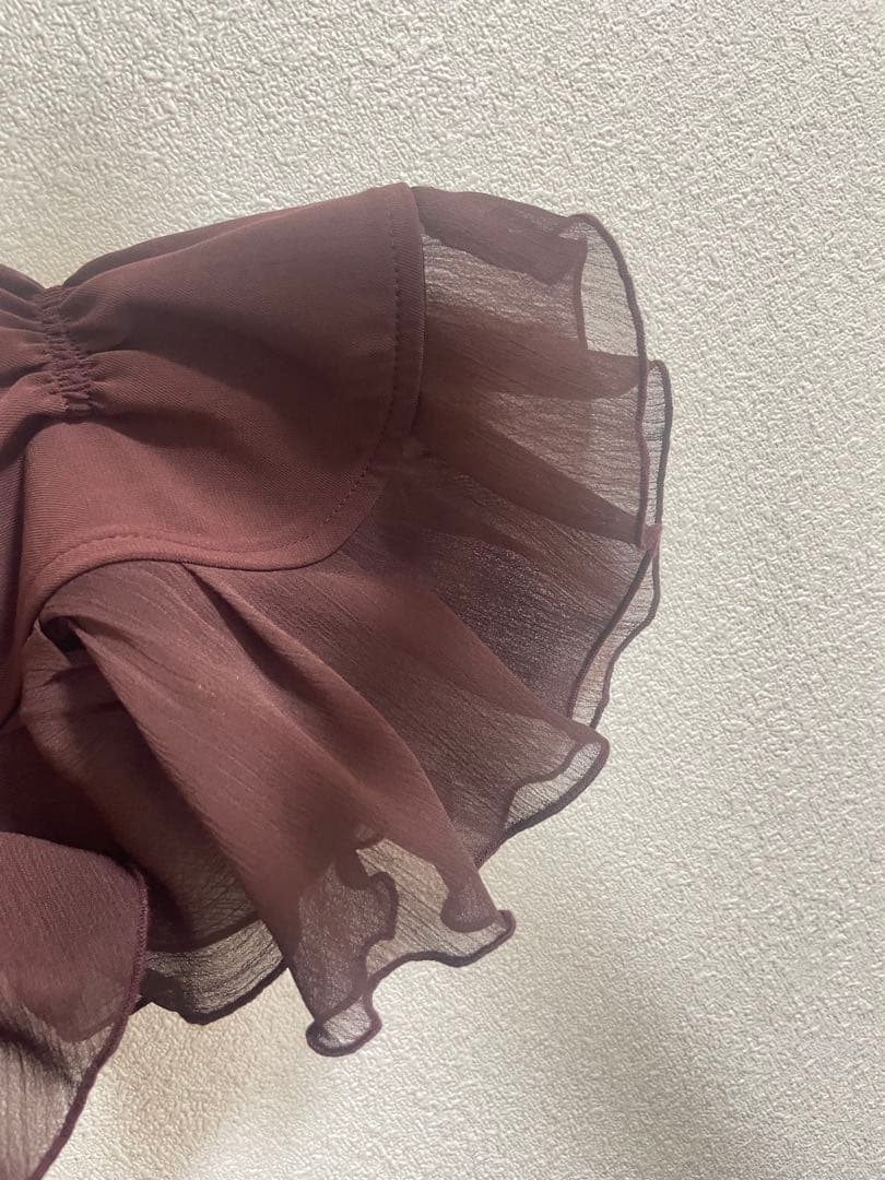 Knuth Marf frill sleeves one piece XSサイズ