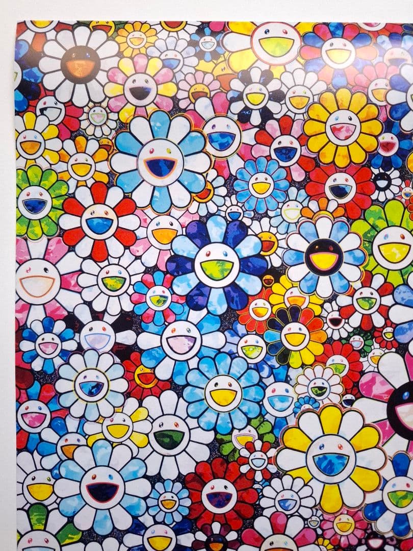 村上隆作品　『笑顔のお花達』