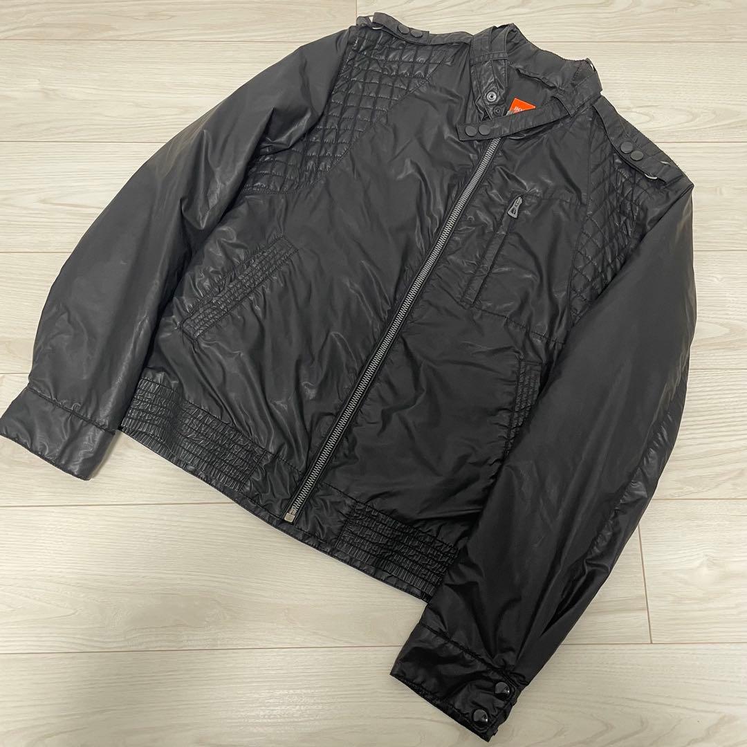 HUGO BOSS ヒューゴボス　ライダースジャケット　ナイロン 中綿　XL50