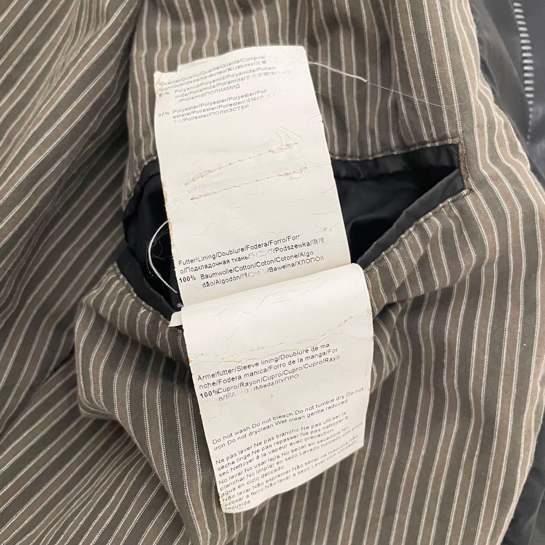 HUGO BOSS ヒューゴボス　ライダースジャケット　ナイロン 中綿　XL50