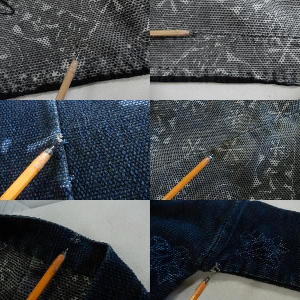 木綿・幕末期前後・刺子火消半纏・は組・手刺子・はんてん・アンティーク