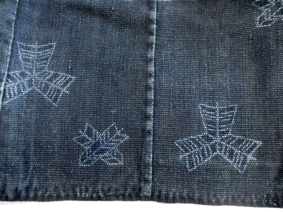 木綿・幕末期前後・刺子火消半纏・は組・手刺子・はんてん・アンティーク