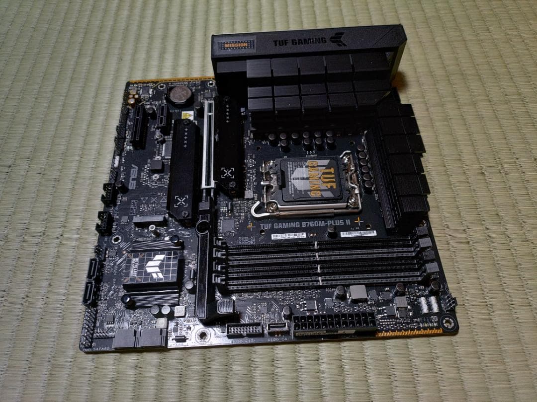 たかし83歳 TUF GAMING B760M-PLUS IIマザボ難あり