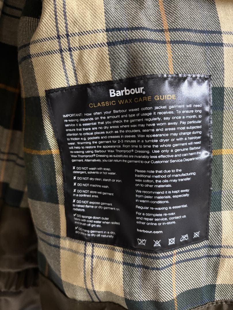 Barbour / TRANSPORT ワックス ジャケット 40 24AW