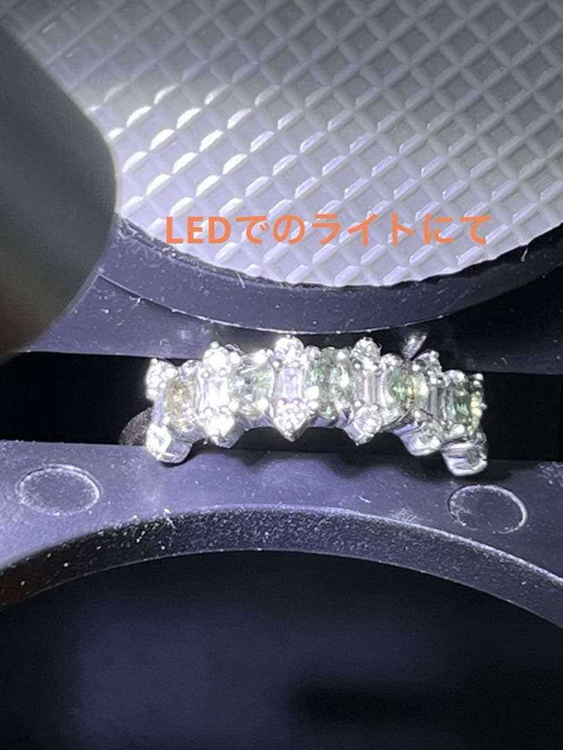 エステール アレキサンドライト ダイヤ k18wg