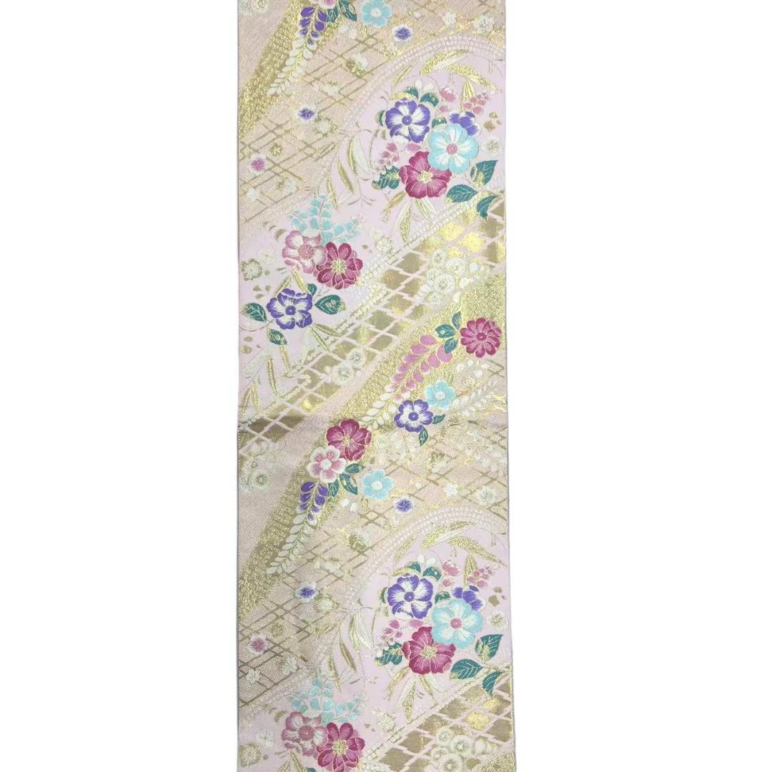 ≪在庫限り≫ 振袖セット 成人式 正絹 古典柄 黄 S*15　●