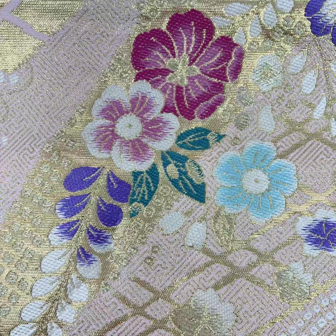 ≪在庫限り≫ 振袖セット 成人式 正絹 古典柄 黄 S*15　●