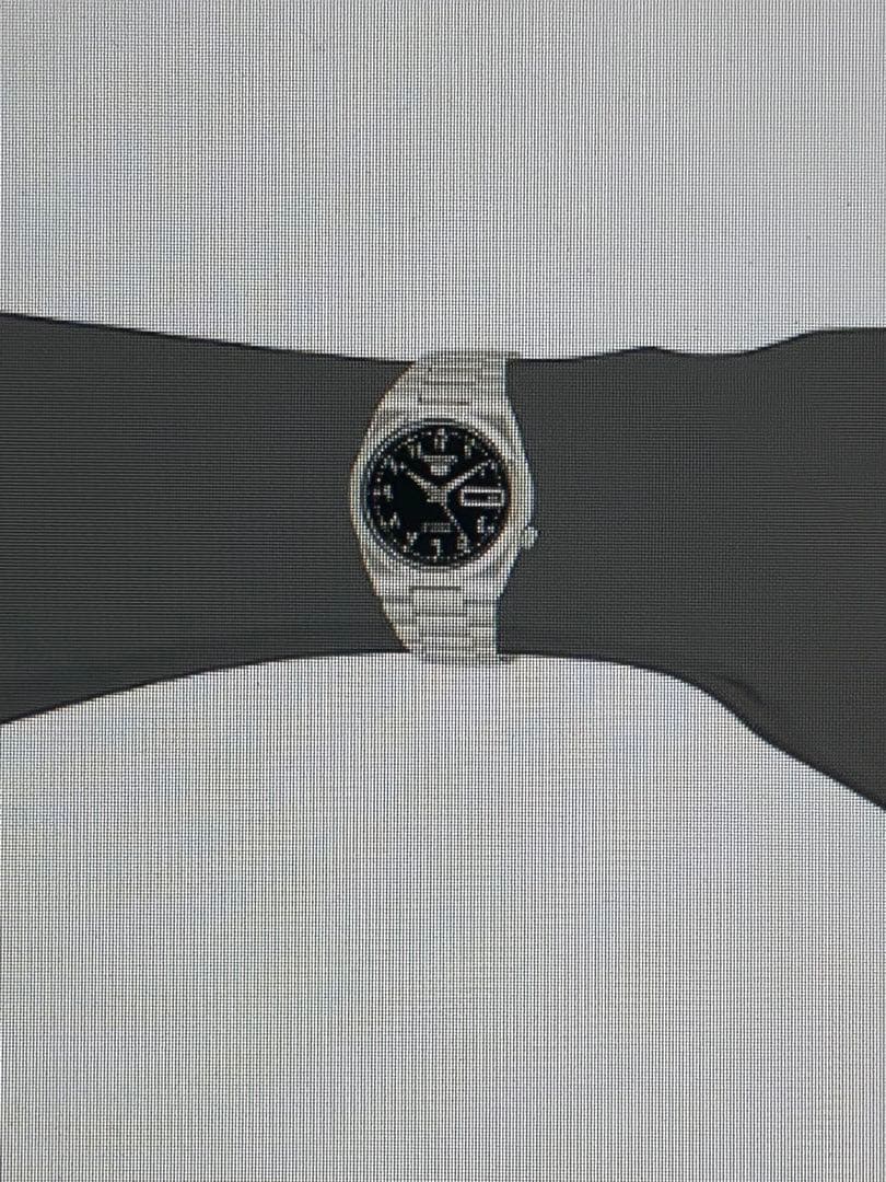 ア*ベ様 SEIKO 5自動巻き時計 ステンレスバンド 黒文字盤 アラビア文字表