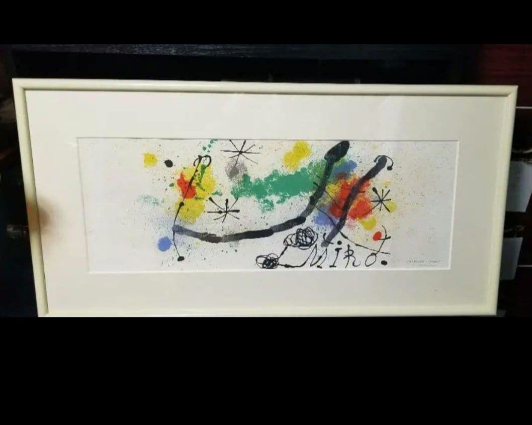 リトグラフ＊ ジョアンミロ