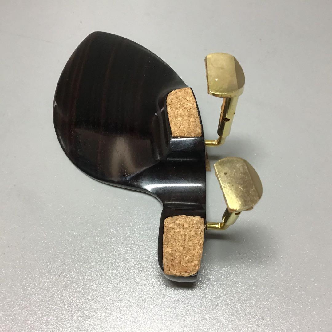 バイオリン用肩当て インド産黒檀　#エボニー　ガルネリ　工芸会正会員作