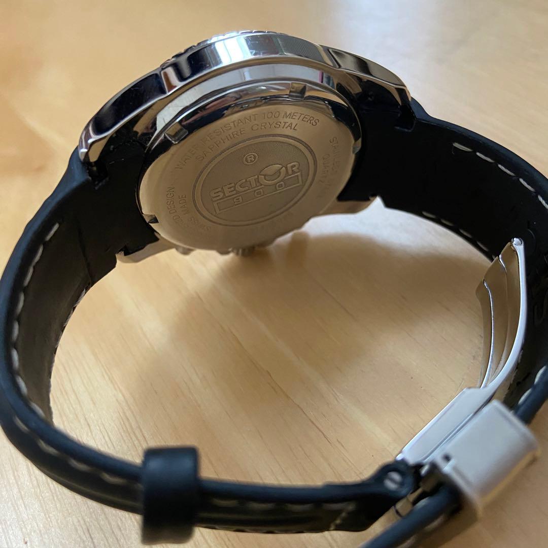 セクター　SECTOR 900 クォーツ　100M防水　サファイアクリスタル