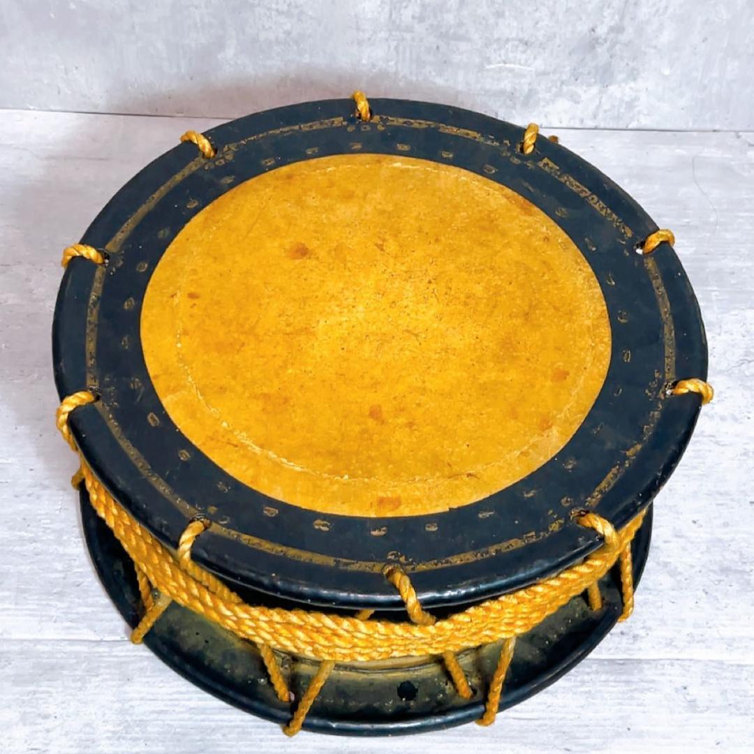 締太鼓 和太鼓 和楽器 締め太鼓 打楽器　台　打面34センチ